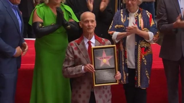 John Waters, Filmmaker, Honored with Hollywood Walk of Fame Star!